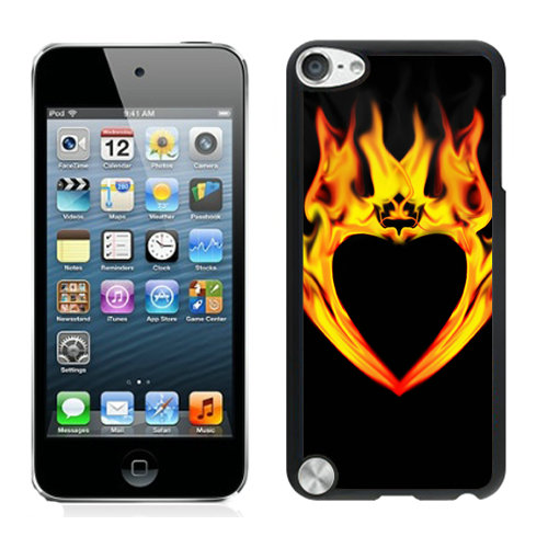 Valentine Fire Heart iPod Touch 5 Cases EFK